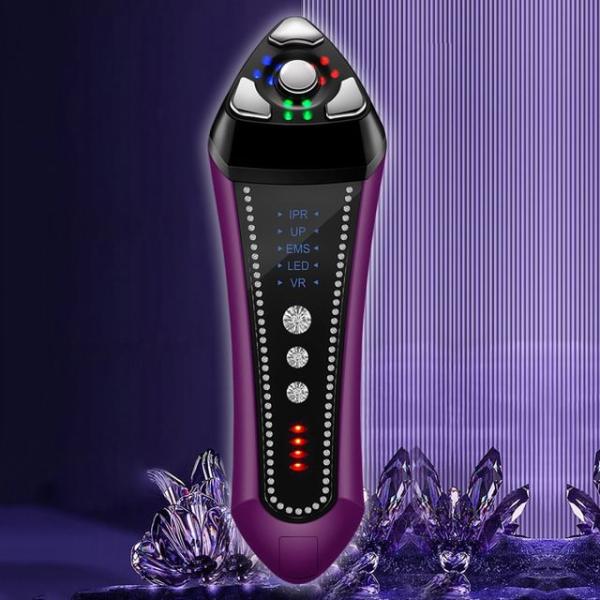 Usb Rechargeable Light Therapy Face Massager  |  Lifestyle Devices