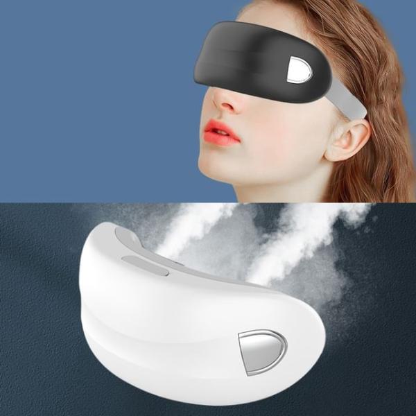 Usb Rechargeable Steamer Eye Massager With Heat  |  Lifestyle Devices