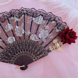 Embossed Hand Fan  |  Outdoor Essentials